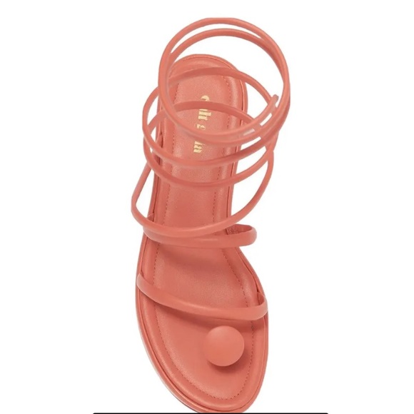 $498 Cult Gaia Alba Jasper Leather Gladiator Platform Wedge Sandals Pumps 36 NEW - Picture 4 of 10